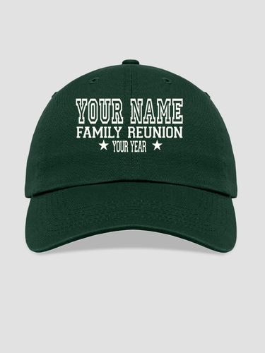 Athletic Family Reunion : Embroidered Baseball Hats