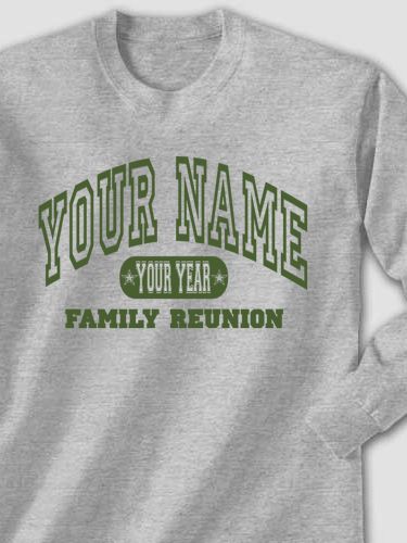 Athletic Family Reunion : Printed Long Sleeves