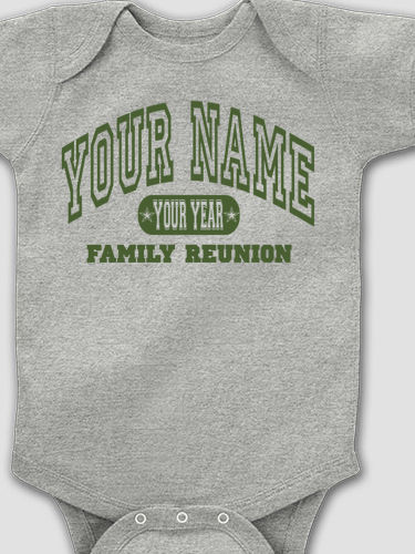 Athletic Family Reunion : Printed Baby Bodysuits