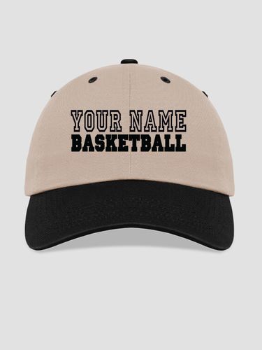 Basketball : Embroidered Baseball Hats