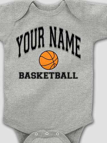 Basketball : Printed Baby Bodysuits