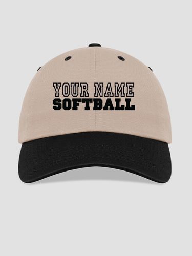 Softball : Embroidered Baseball Hats