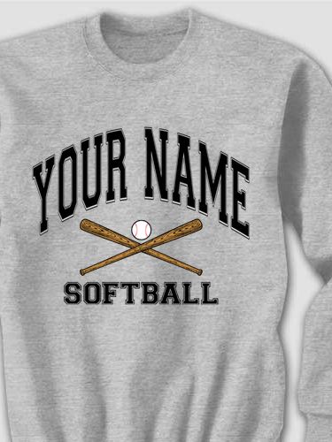 Softball : Printed Sweatshirts