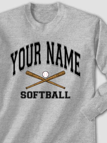Softball : Printed Long Sleeves