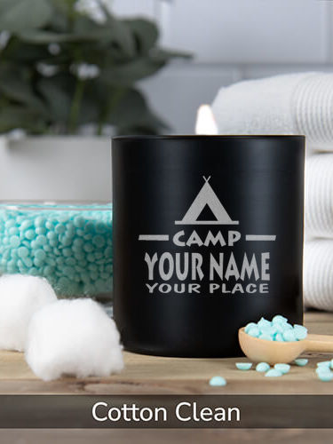 Camp : 11oz. Engraved Scented Candles