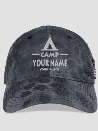 Camp : Embroidered Kryptek Tactical Camo Hats