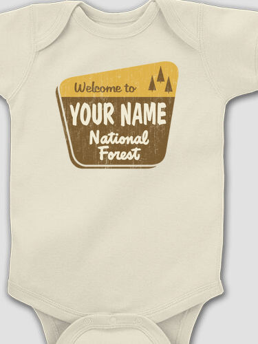 National Forest : Printed Baby Bodysuits
