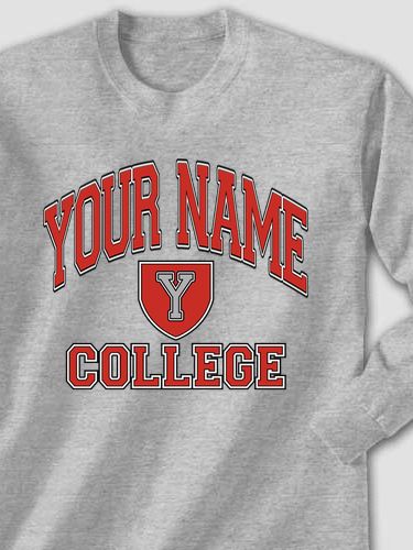College : Printed Long Sleeves