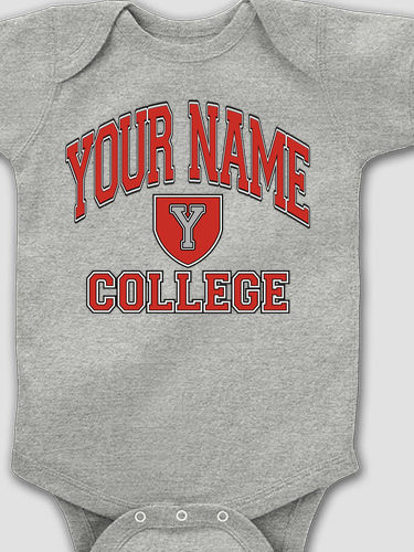 College : Printed Baby Bodysuits