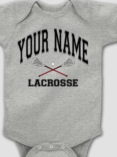 Lacrosse : Printed Baby Bodysuits