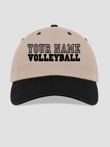 Volleyball : Embroidered Baseball Hats