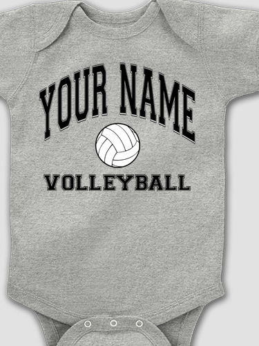 Volleyball : Printed Baby Bodysuits