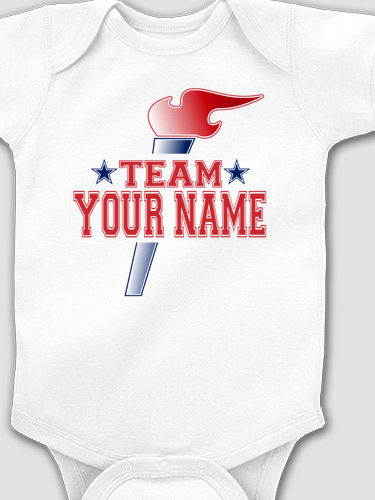 Team : Printed Baby Bodysuits