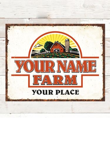 Farm : Tin Signs