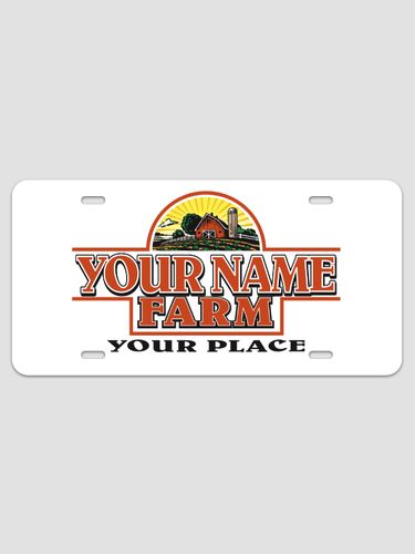 Farm : License Plates