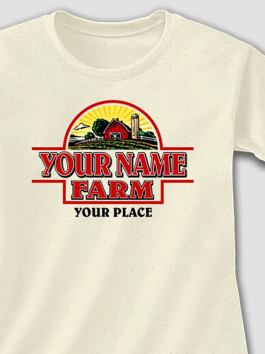 Farm : Adult Ladies Fitted T-Shirt
