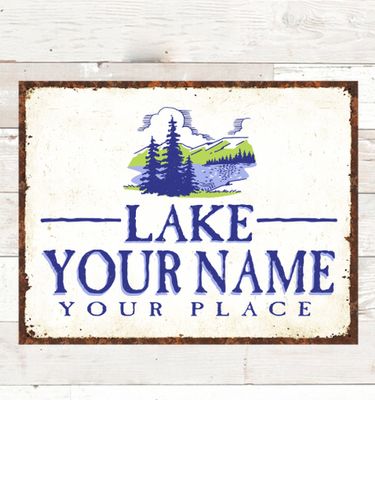 Lake : Tin Signs