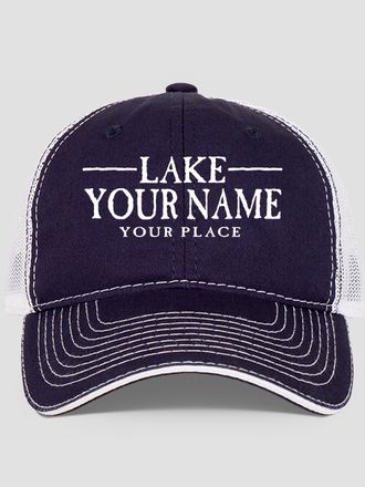 Lake : Embroidered Trucker Hats