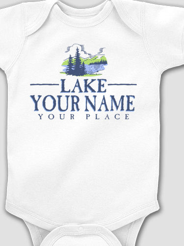 Lake : Printed Baby Bodysuits
