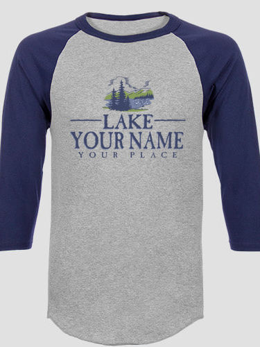 Lake : Printed Raglan Shirts