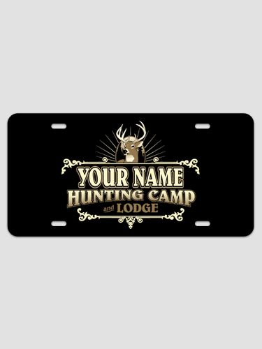 Hunting Camp : License Plates