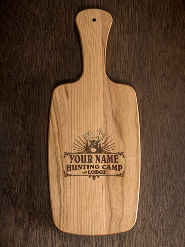 Hunting Camp : Cheese Boards - Engraved