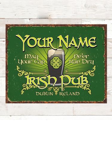 Classic Irish Pub : Tin Signs
