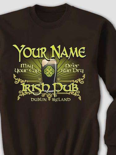 Classic Irish Pub : Printed Sweatshirts