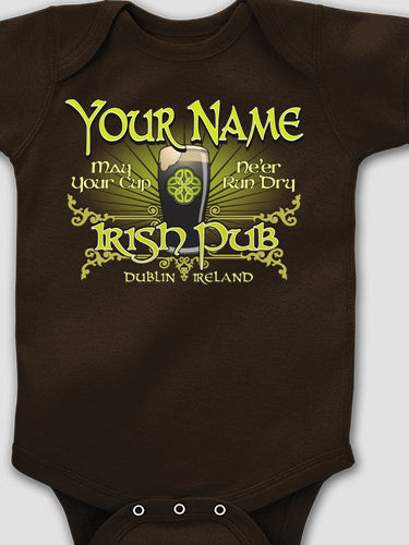 Classic Irish Pub : Printed Baby Bodysuits