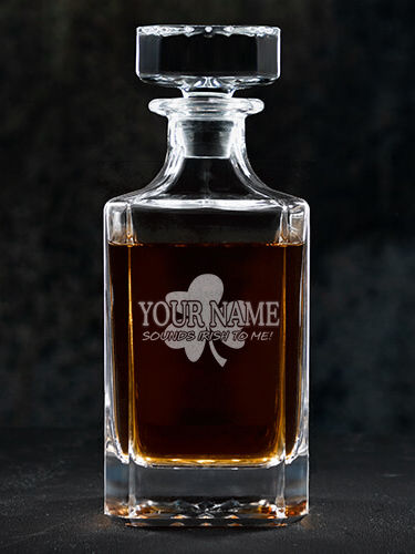 Sounds Irish to Me : Whiskey Decanter - Engraved
