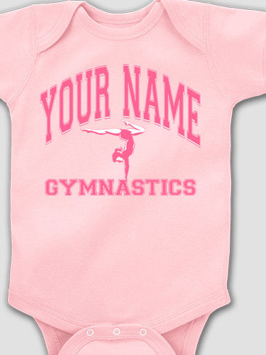 Gymnastics : Printed Baby Bodysuits