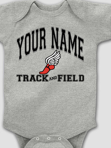 Track and Field : Printed Baby Bodysuits