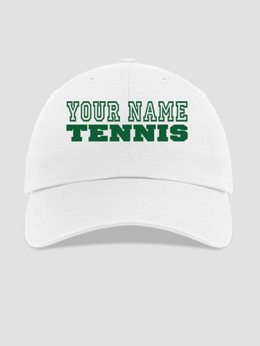 Tennis : Embroidered Baseball Hats