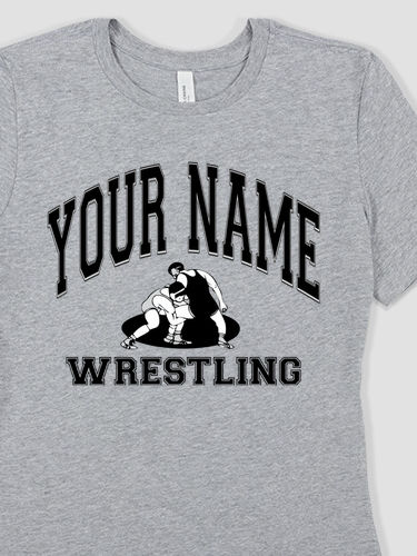 Wrestling : Premium Ladies T-Shirts
