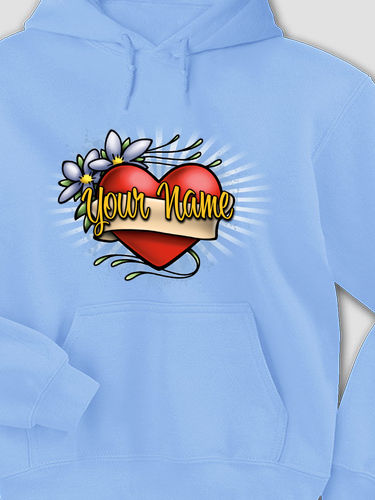 Heart Tattoo : Printed Hoodies