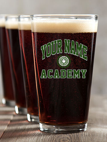 Academy : Pint Glasses - Color Printed