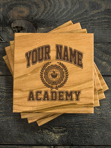 Academy : Coasters - Engraved