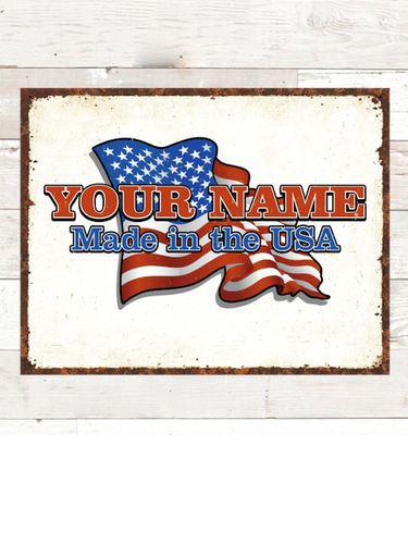Made in the USA : Tin Signs