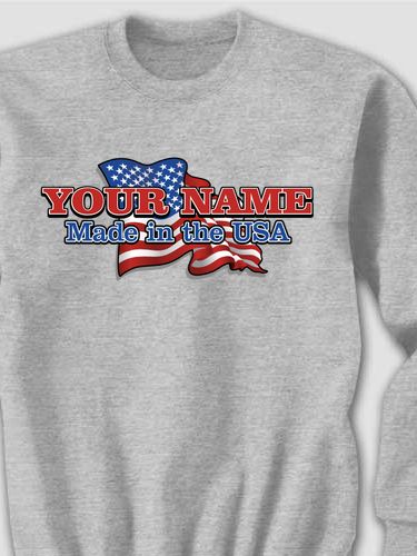 Made in the USA : Printed Sweatshirts