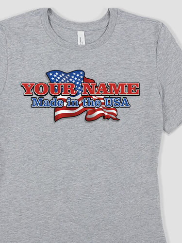 Made in the USA : Premium Ladies T-Shirts