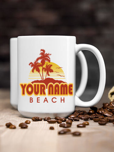 Beach : Ceramic Coffee Mugs