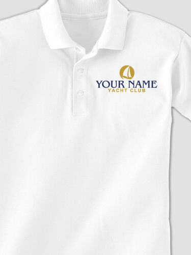 Yacht Club : Embroidered Polo Shirts