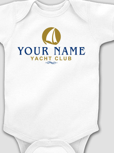 Yacht Club : Printed Baby Bodysuits