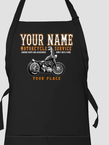 Motorcycle Service : Printed Aprons