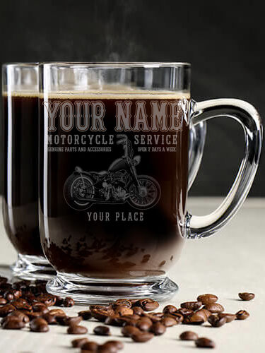 Motorcycle Service : Coffee Mugs - Engraved