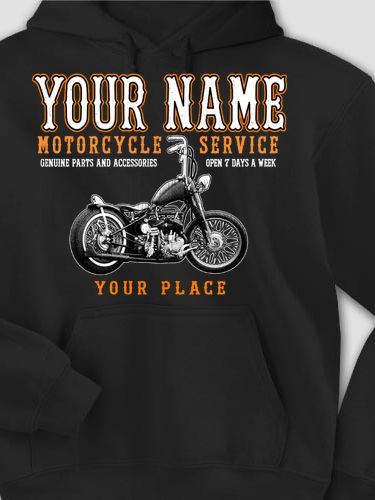 Motorcycle Service : Printed Hoodies