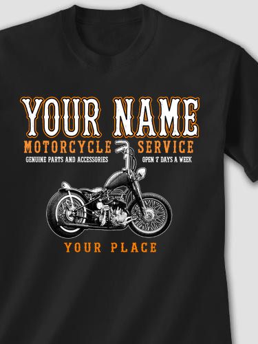 Motorcycle Service : Printed T-Shirts