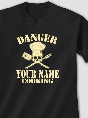 Cooking Danger : Printed T-Shirts