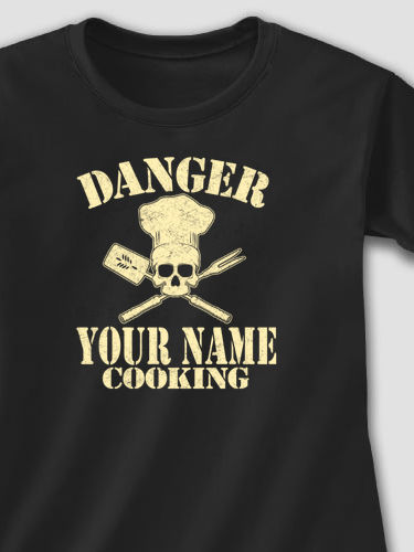 Cooking Danger : Printed T-Shirts