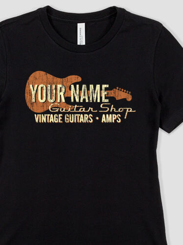 Guitar Shop : Premium Ladies T-Shirts